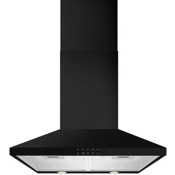 CDA ECH63BL Chimney Cooker Hood_Front View