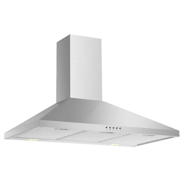 CDA ECH93SS Chimney Cooker Hood_Angled View