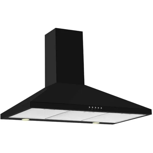 CDA ECH93BL Chimney Cooker Hood_Front View