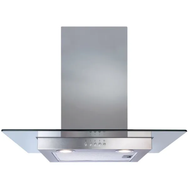 CDA ECN62SS Flat Glass Cooker Hood_Front View