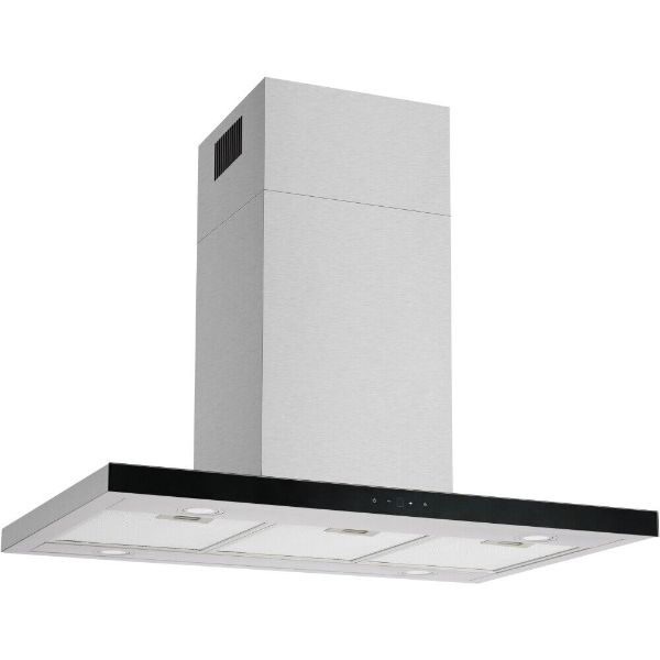 CDA EVPK92SS Island Cooker Hood_Angled View