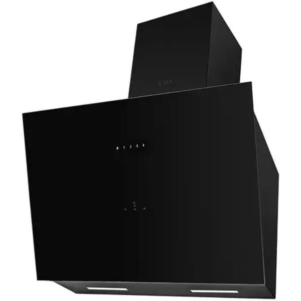 CDA EXG60BL 60cm Angled Cooker Hood_Angled View
