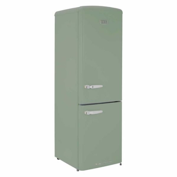 CDA Florence-Meadow Freestanding 60/40 Fridge Freezer_Angled View