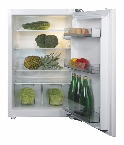 CDA FW422 Integrated Larder Fridge_Open Door View