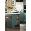 CDA CFWC304BL 30cm Freestanding Undercounter Single Zone Wine Cooler_Installed Kitchen View