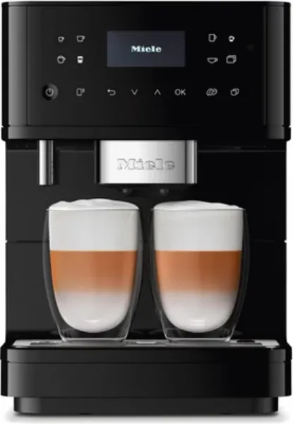 Miele CM6160 Freestanding Coffee Machine - Obsidian Black