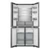Haier HCR58S18DNMM 60/40 Fridge Freezer - Inox_open