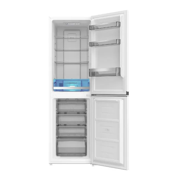 Blomberg KNE4582VW Fridge Freezer - White_open