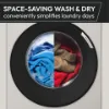 Hoover HGWD 485S8C-80 5kg/1400 Spin Washer Dryer - White_wash and dry