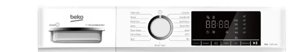 Beko BWC8121W Freestanding 8kg 1200rpm Washing Machine - White_top