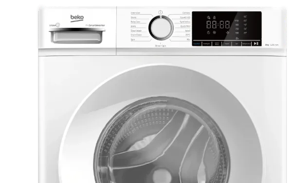 Beko BWC8121W Freestanding 8kg 1200rpm Washing Machine - White_top view