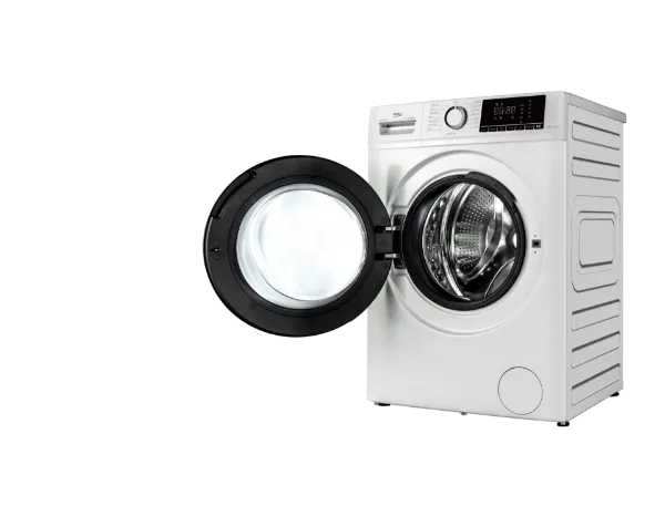Beko BWC8121W Freestanding 8kg 1200rpm Washing Machine - White_angled view 2