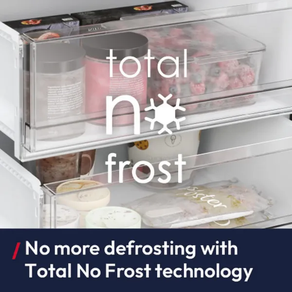 Hoover HONCQ3T518ENTK total No Frost Fridge Freezer - Black_no frost
