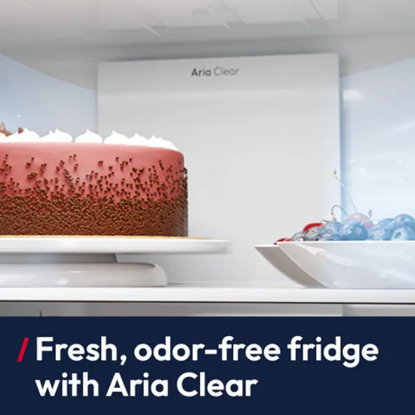 Hoover HONCQ3T518ENTK total No Frost Fridge Freezer - Black_aria clear
