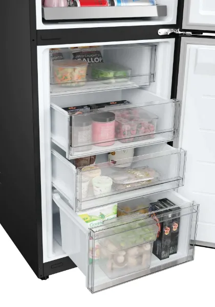 Hoover HONCQ3T518ENTK total No Frost Fridge Freezer - Black_inside 2