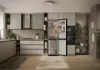 Hoover HONCQ3T518ENTK total No Frost Fridge Freezer - Black_room view open