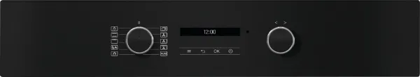 Miele H 2465 BP 59.5cm Built In Electric Single Oven - Black & Stainless Steel_controls