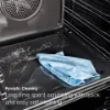 Miele H 2465 BP 59.5cm Built In Electric Single Oven - Black & Stainless Steel_pyrolytic cleaning
