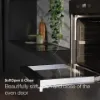 Miele H 2465 BP 59.5cm Built In Electric Single Oven - Black & Stainless Steel_soft open and close