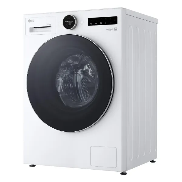 LG Series 10 AI Direct Drive WHX9016TLC - 11 kg Heat Pump Washer Dryer - White