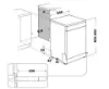 Hotpoint H7FHS41UK Dishwasher - White - 15 Place Settings