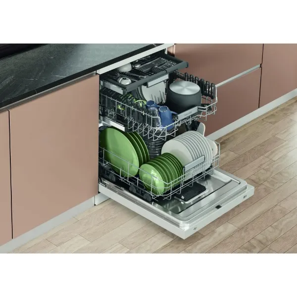 Hotpoint H7FHS41UK Dishwasher - White - 15 Place Settings