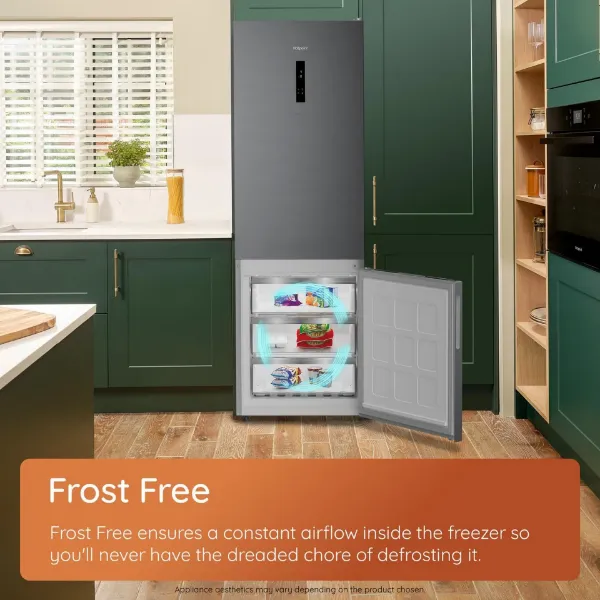 Hotpoint HPKH 1261 W4UK No Frost 50/50 Fridge Freezer - White