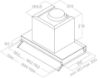 Elica BOXN-LX-ED-B90 90cm Wide Integrated Hood - Stainless Steel - A Rated_diagram