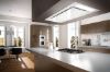 Faber Heaven Glass 2.0 EV8+ KL WH A90 White Glass 90cm Ceiling Cooker Hood_installed