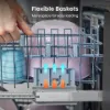Hisense HS642D90WUK Full-Size Dishwasher - White - 14 Place Settings_flexible baskets