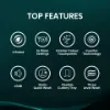 Hisense HV16AUK Full-Size Fully Integrated Dishwasher - 16 Place Settings_features