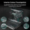 Hisense HV16AUK Full-Size Fully Integrated Dishwasher - 16 Place Settings_colour touchpoints