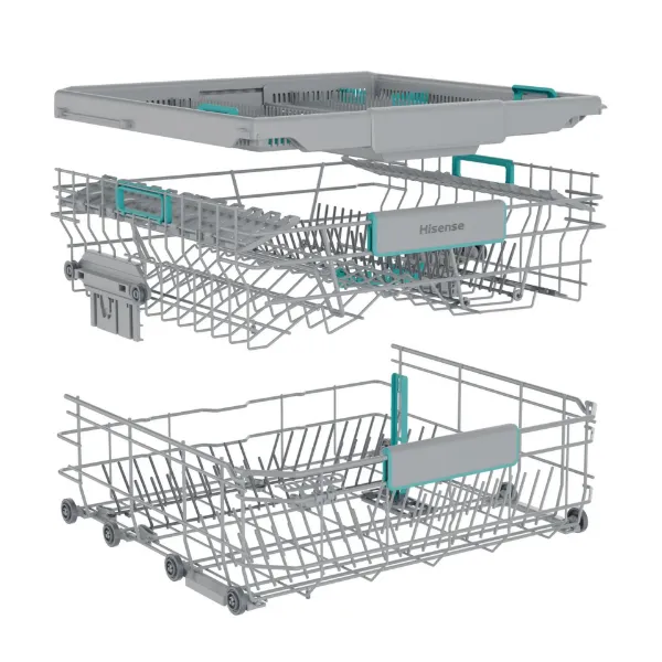 Hisense HV16AUK Full-Size Fully Integrated Dishwasher - 16 Place Settings_baskets