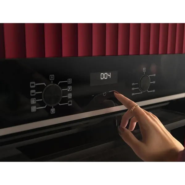 AEG OU5AB20XK 59.6cm Built In Electric Single Oven - Black_controls 2