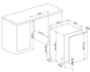 Smeg DIL322BL Integrated Dishwasher - 13 Place Settings