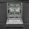 Smeg DIL322BL Integrated Dishwasher - 13 Place Settings