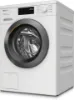Miele WED385 WCS 9kg 1400 Spin Washing Machine - White_angled view