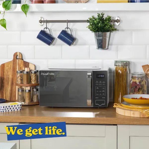 Russell Hobbs RHMT2045S 20 Litre Touch Control Digital Microwave - Silver_room view