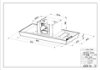 Faber Heaven Compact EV8 X A90 White Glass/Stainless Steel 90cm Ceiling Cooker Hood_dimensions