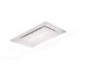 Heaven Lite Glass EV8+ WH A90 White Glass 90cm Ceiling Cooker Hood_front