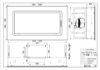 Heaven Lite Glass EV8+ WH A90 White Glass 90cm Ceiling Cooker Hood_diagram