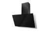 Faber Tweet EG8 LED A55 55cm Black Glass Wall Mounted Cooker Hood_front