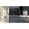 Siemens BF525LMB1B Built-in microwave oven in black_installed