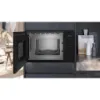 Siemens BF525LMB1B Built-in microwave oven in black_open