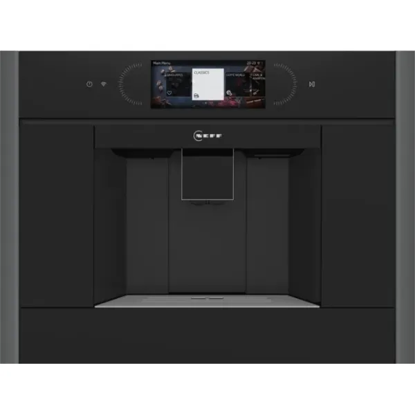 Neff CL4TT11G0 Built-in fully automatic coffee machine in graphite_front