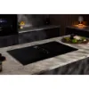  Siemens EX875LX67E Induction hob with integrated ventilation system in black_installed