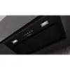 Siemens LB56NAC60B Canopy cooker hood in black_closeup