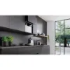 Siemens LB56NAC60B Canopy cooker hood in black_installed