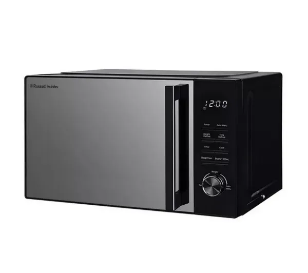Russell Hobbs RHFM2365B  23Litre Flatbed Digital Microwave - Black_angled view