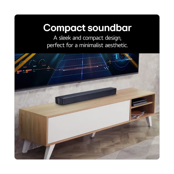 LG SQM1.AGBRLLK soundbar speaker 2.0 channels 40 W - Black_compact